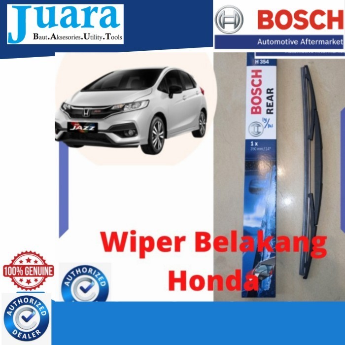 ที่ปัดน้ําฝนด้านหลัง Honda Freed jazz Bosch ด้านหลัง H354 เดิม