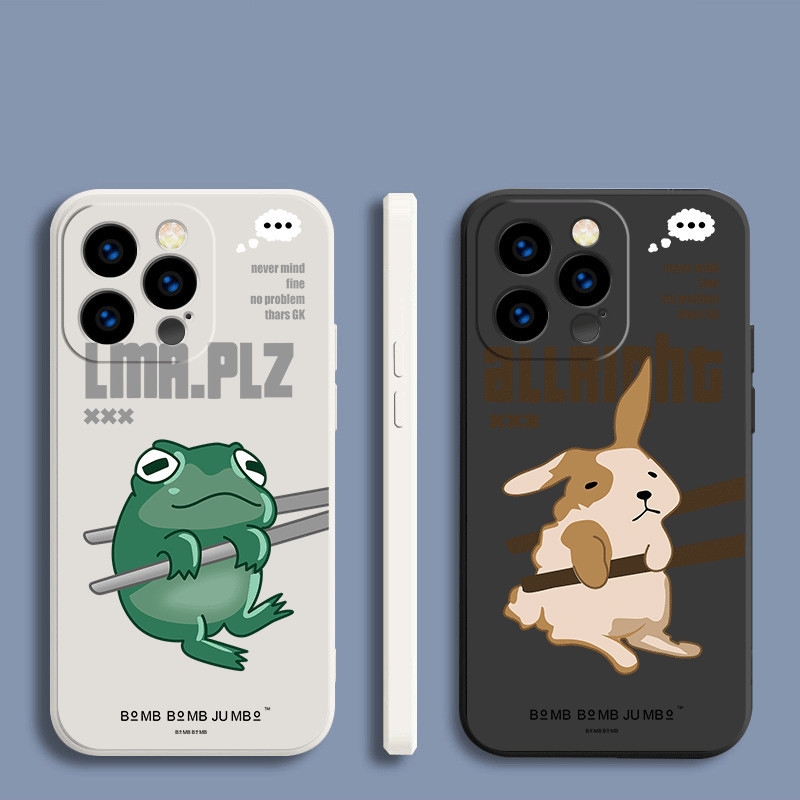 เคสโทรศัพท์มือถือแบบนิ่ม กันกระแทก ลายกบ กระต่าย สําหรับ Vivo V5 lite V5S V9 V11 V11i V15 V17 V19 V2