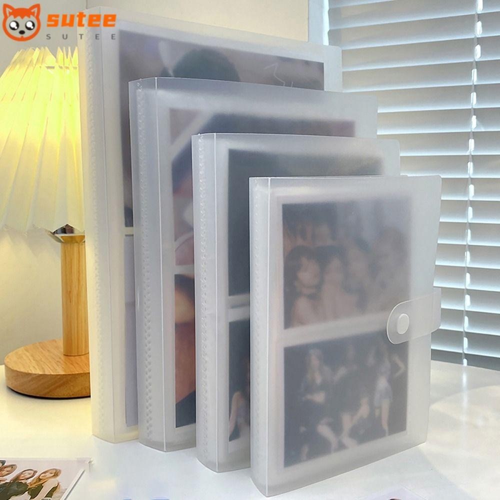 Sutee อัลบั้มรูปภาพ PVC แบบใส 80 160 ช่อง 3 4 5 6 นิ้ว
