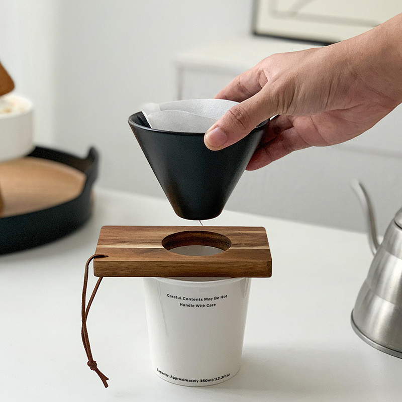Dreamerhouse กรวยกรองกาแฟดริป เซรามิค V60 สไตล์อเมริกัน