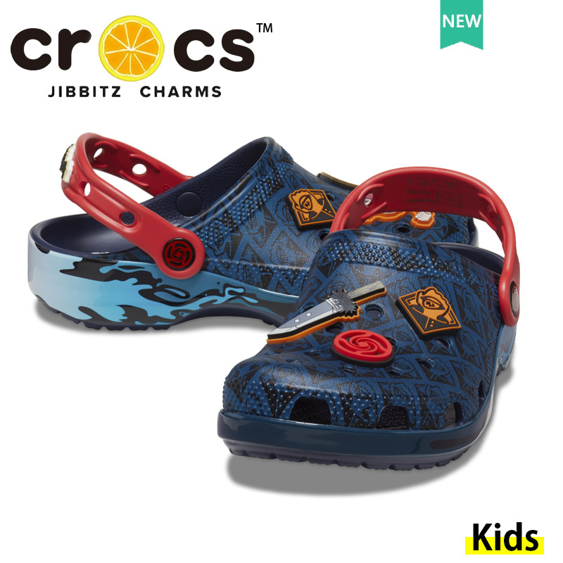 รองเท้า crocs เด็ก Jujutsu Kaisen classic clog รองเท้ากันลื่น#208807