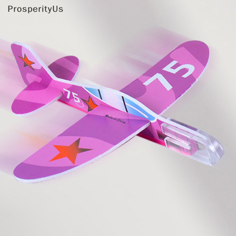 [ProsperityUs] ของเล่นเครื่องบินรบ โยนมือ ขนาดเล็ก DIY สําหรับเด็ก 5 ชิ้น