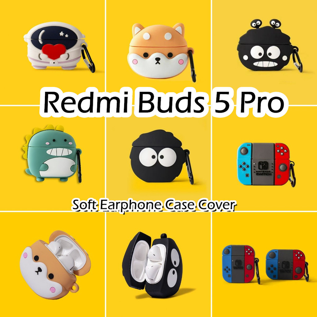 พร้อมส่ง! นําไปใช้กับ Redmi Buds 5 Pro เคส Case เคสหูฟัง การ์ตูนน้ําเย็น ซิลิโคนนุ่ม เคส เคสหูฟัง NO.1