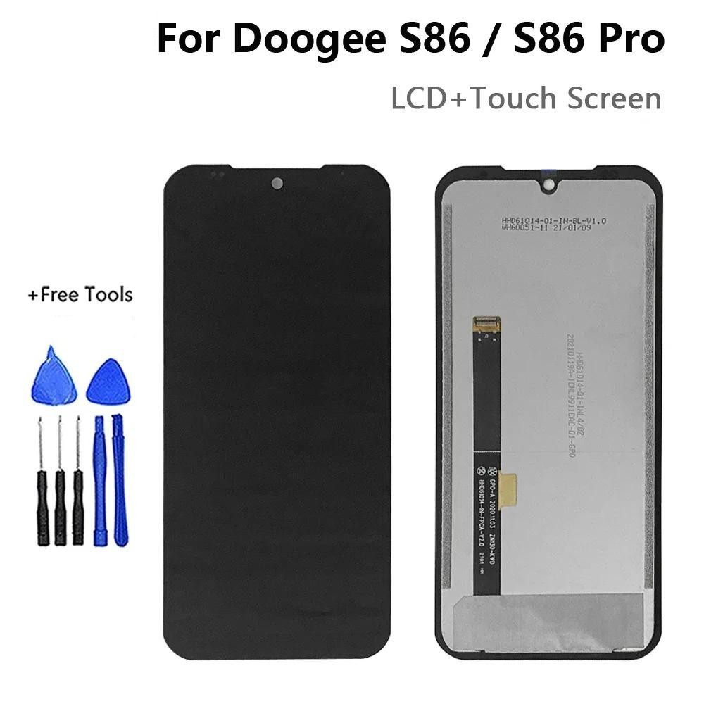 ชุดประกอบหน้าจอสัมผัส LCD สําหรับ Doogee S86 Pro Doogee S86Pro