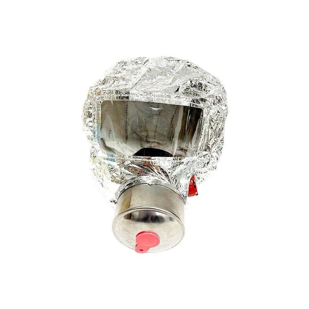 room_shop101 PROTX หน้ากากหนีไฟฉุกเฉิน รุ่น TZL30  ขนาด 27*30ซม. สีเงิน