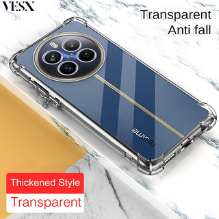 เคสใสกันกระแทกสำหรับ Realme 16 16T 15 15T 14 14T 14X 13 13+ 12 Pro+ Pro Plus 4G 5G 2026