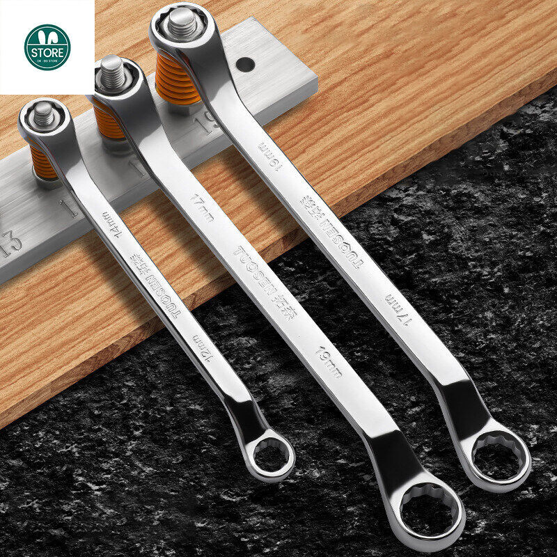 45 steel double end box wrench auto repair tool multifunctional box wrench