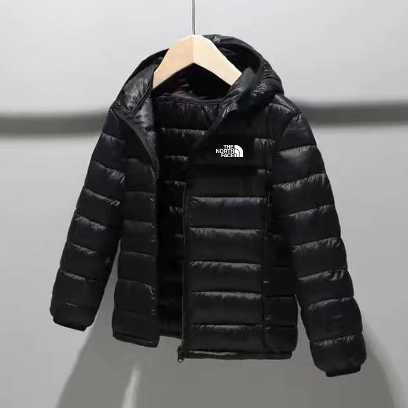 ฤดูใบไม้ร่วงฤดูหนาวhooded North Faceเด็กลงเสื้อแจ็คเก็ตสําหรับสาวCandyสีเด็กลงเสื้อสําหรับชาย 2-16 ปีOuterwearเสื้อผ้า 6562
