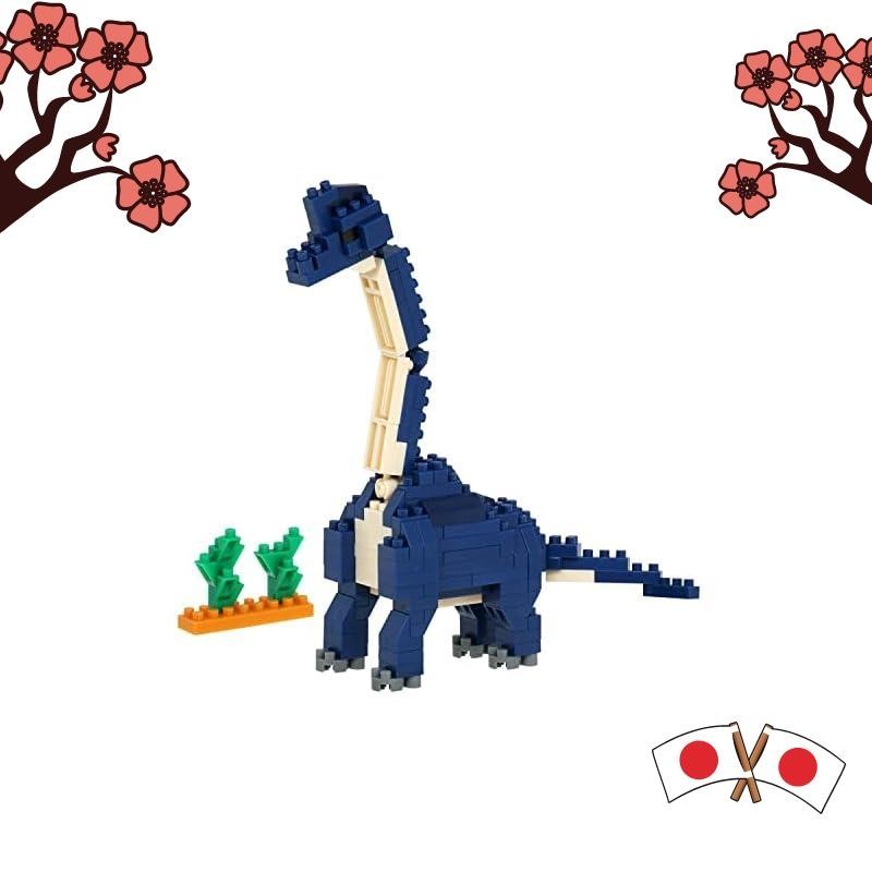 [From JAPAN]Kawada Nanoblock Brachiosaurus NBC_363 on Shopee