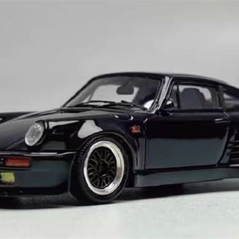 ผู้เชี่ยวชาญ 1: 64 Porsche 911 930 Turbo Wangan Blackbird ดัดแปลงรถรุ่น
