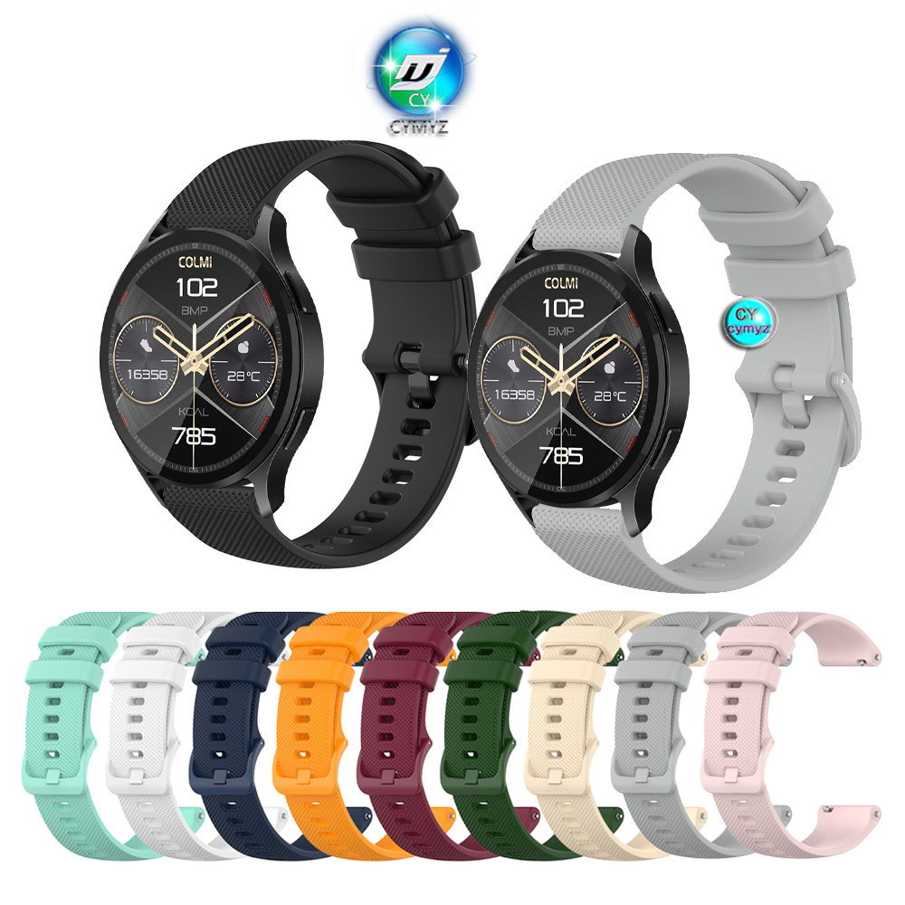 Colmi i28 สายพิเศษ สายซิลิโคนสําหรับ colmi i28 ultra Smart Watch strap สายรัดข ้ อมือกีฬา
