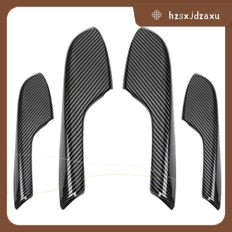 hzsxjdzaxuรถภายในมือจับประตูที่เท้าแขนตกแต่งกรอบ Patch อุปกรณ์เสริมชิ้นส่วนสําหรับ Honda รุ่นที่สิบ Civic 2016-2021