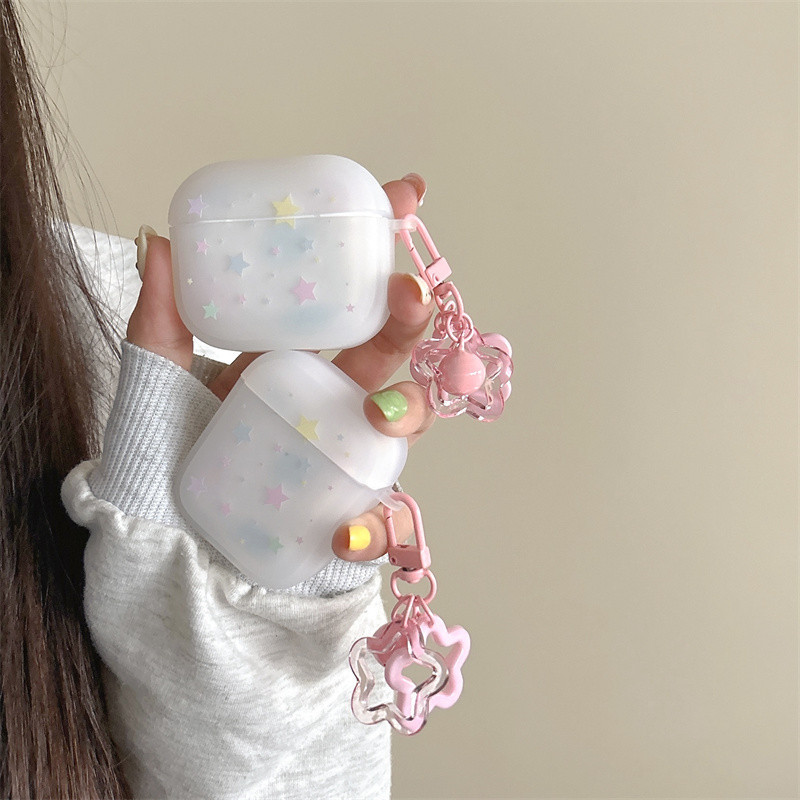 Pentagram เหมาะสําหรับ Airpods1/2 3 Pro Pro2 Airpods4 ชุดหูฟังไร้สายบลูทูธป้องกันกรณี AirPods Pro 4 3 หูฟังป้องกันกรณี