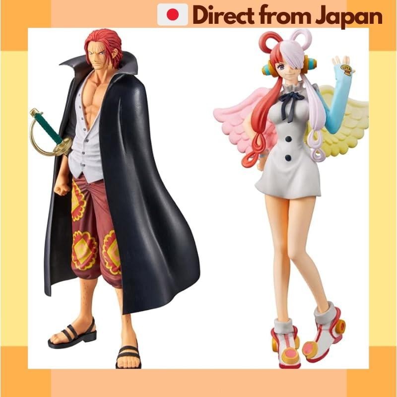[Direct from Japan] ONE PIECE FILM RED] DXF~THE GRANDLINE SERIES~SHANKS&amp;UTA All 2 Kinds Set - Shanks Uta One Piece Figure