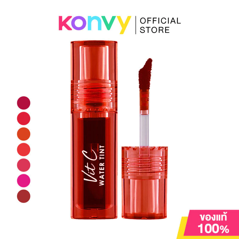 Cathy Doll Vit C Water Tint 2.7g เคที่ ดอลล์ ลิปทินท์น้ำแร่