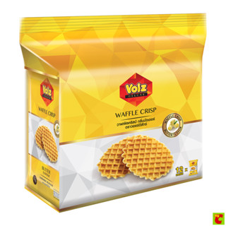 วอยซ์ ดีลักซ์ วาฟเฟิล คริสป์ กลิ่นบัตเตอร์ 22 ก. แพ็ค 12