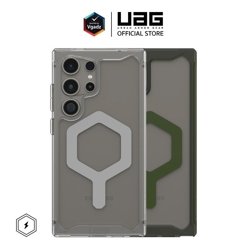 Uag PLYO Magnetic Case สําหรับ Samsung Galaxy S24 + ultra S22 s23 ultra โปร ่ งใสกันกระแทก Mione Clear iPhone Cover