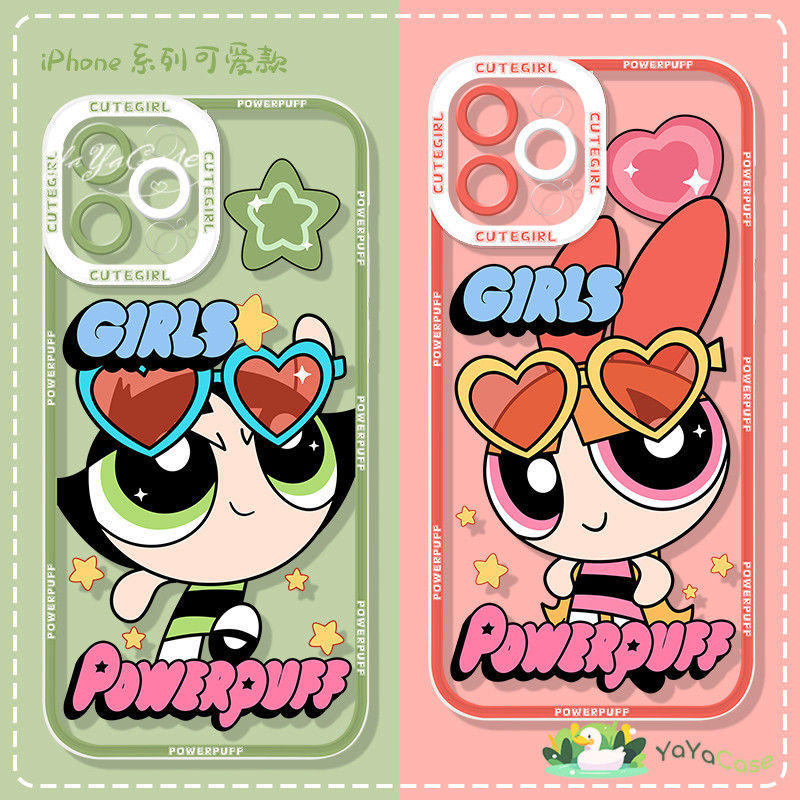 สำหรับ iPhone11 13 CASE For เคสไอโฟน15 14 12 Pro Max X XR XS MAX 7 8 14 15 Plus การ์ตูน สาวน่ารัก รุ่น โปร่งใส SOFT เคส