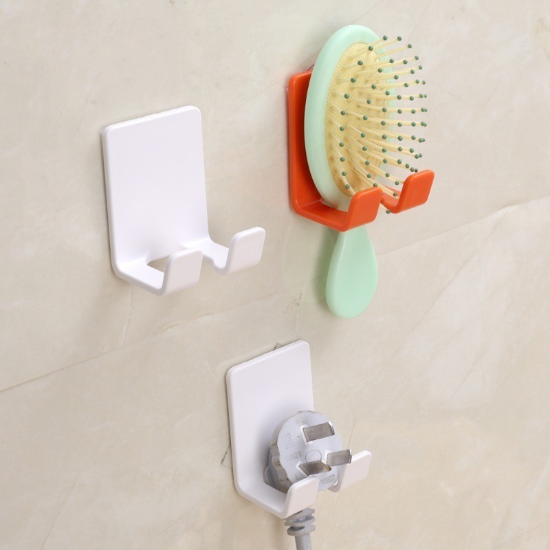 Punch-free Cable Holder Power Cord Plug Hook - Home Wall Kitchen Storage Rack - Self-adhesive Multi-Purpose Hanger - รูปที่ 6