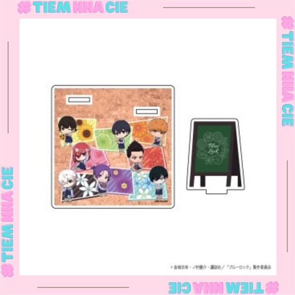 [Cies Shop] [AVAILABLE] COASTER STANDEE ARCYLIC Blue Lock Striker No. 1 ดอก