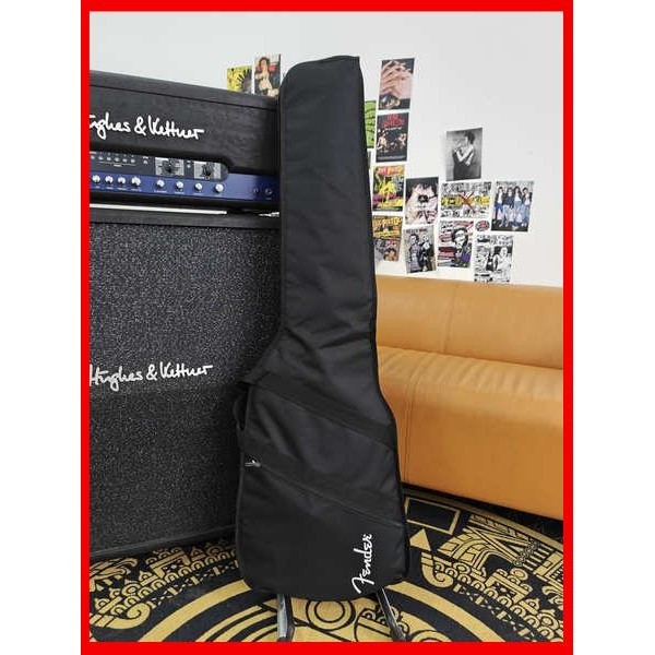 กระเป๋ากีต้าร์โปร่ง Fender กระเป๋าใส่เปียโนของแท้ P/Jazz Bass กระเป๋าเป้สะพายหลังเบสไฟฟ้า ST TELE กระเป๋ากีตาร์ไฟฟ้า