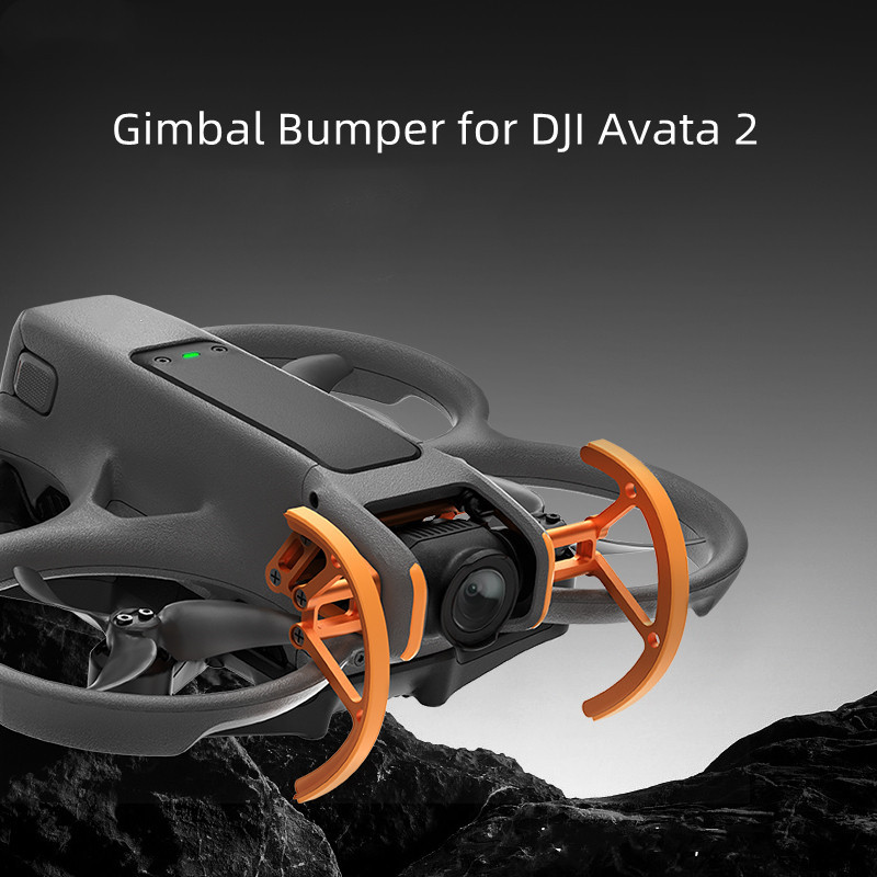 เหมาะสําหรับ DJI Avata 2 อลูมิเนียม Crash Bar สําหรับ Avata2 Pan Tilt เลนส ์ กันชน