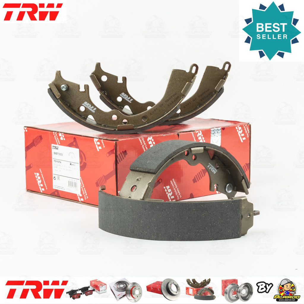 TRW ก้ามเบรคหลัง ผ้าเบรคหลัง Toyota Vigo 2WD ตัวเตี้ย ทุกรุ่น ปี 2004-2014 GS 7333