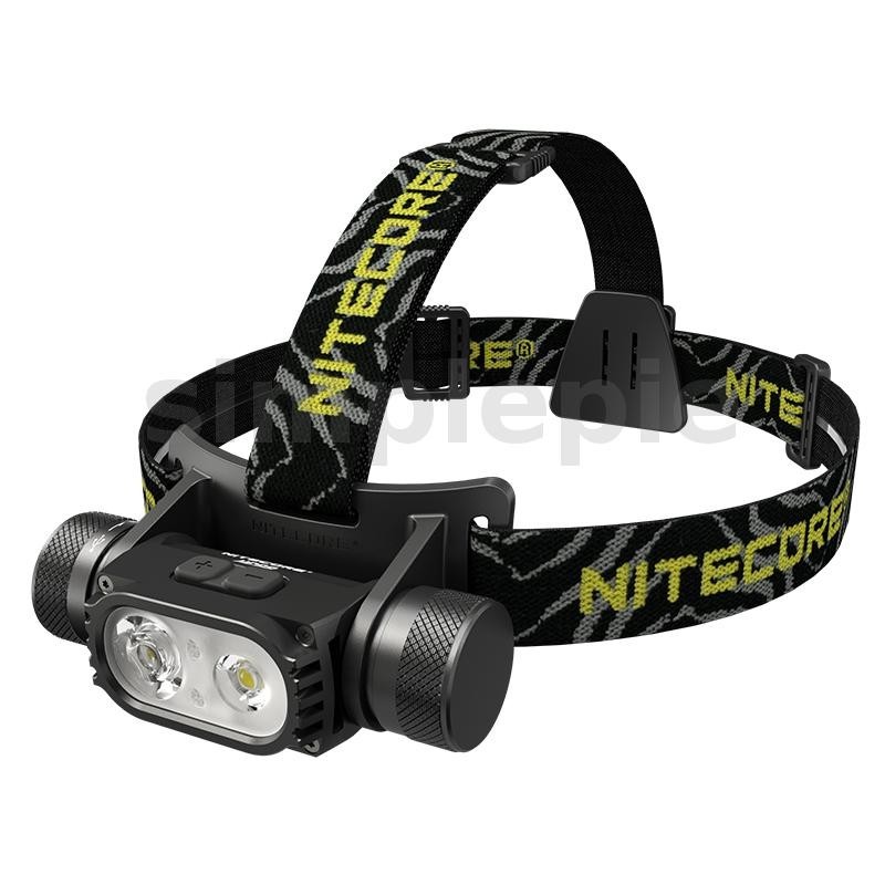 Nitecore HC68 2000 Lumen ไฟหน้า 3500mAh 18650 USB ชาร์จโฟกัสไฟหน้า IP68 กันน้ํา 2M ความต้านทานแรงกระแทกหัวไฟฉาย