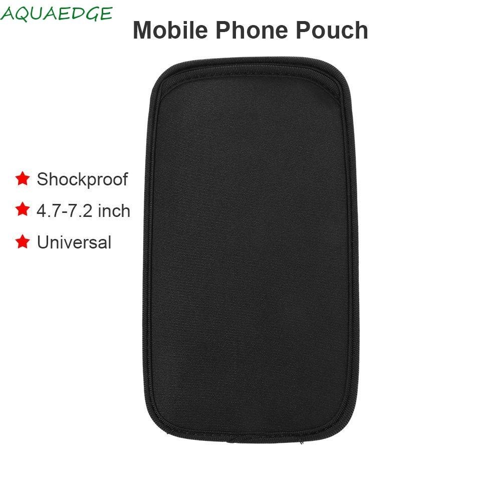 Aquaedge กระเป ๋ าโทรศัพท ์ มือถือกันกระแทก 4.7-7.2 นิ ้ วอุปกรณ ์ เสริมโทรศัพท ์ มือถือจัดเก ็ บเคสแขนกันน ้ ําฝาครอบนุ ่ ม