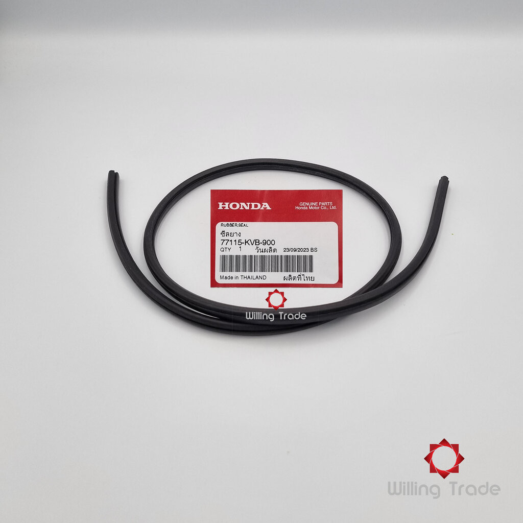 ซีลยาง (WX709) HONDA: (77115-KVB-900) CLICK110 คาร์บู ... แพ๊คละ 1 ชิ้น... [แท้ศูนย์ 100%] ...กลุ่มอะไหล่เบาะนั่ง/กล่...