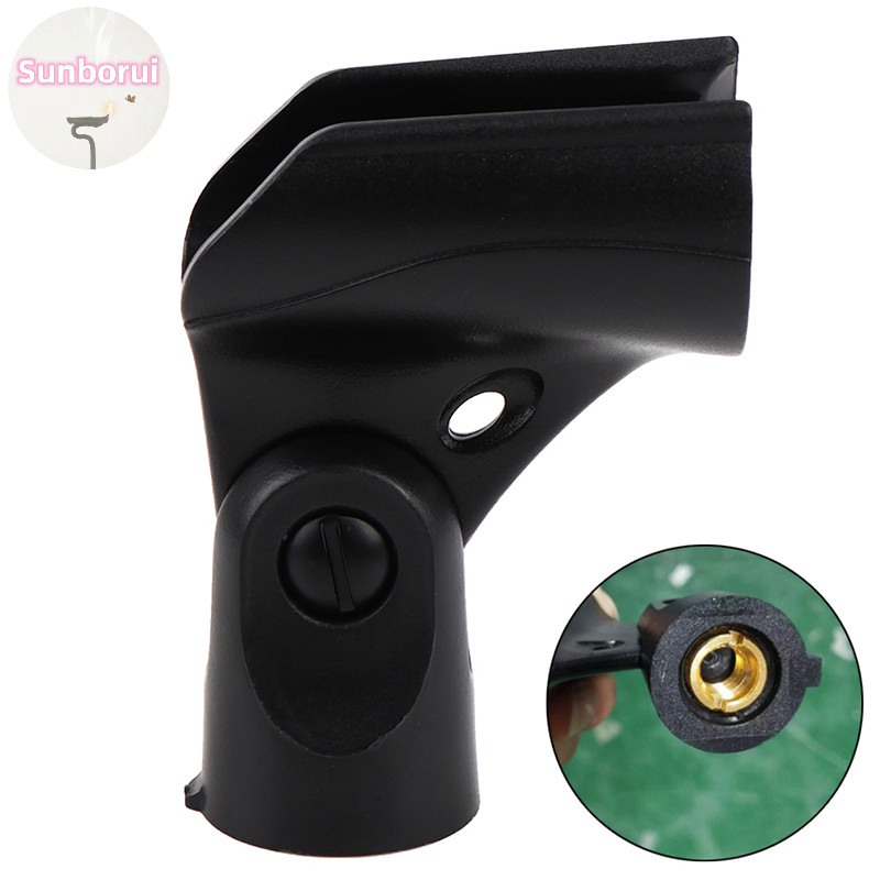 Sunborui Universal ไมโครโฟนคลิปสําหรับ Shure Mic Holder ไมโครโฟนมือถือ Wireless/Wire TH