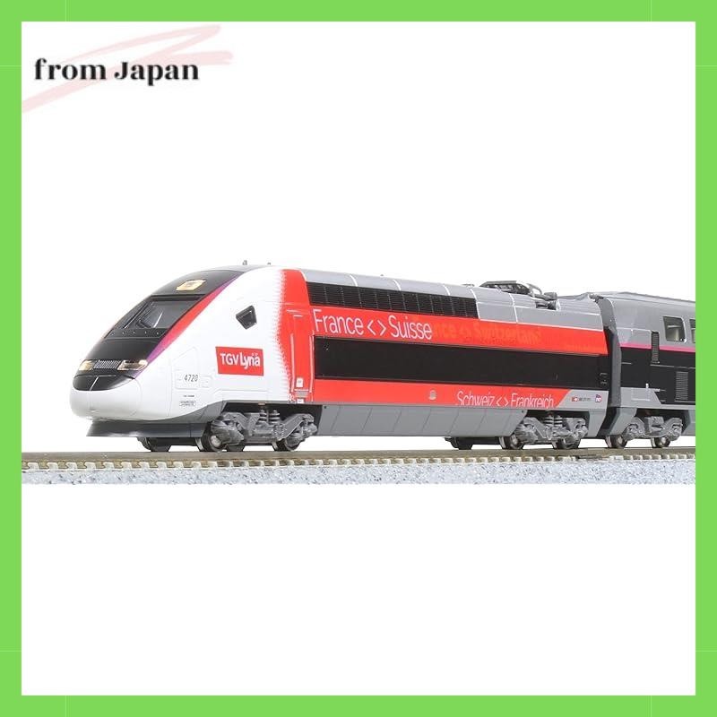 Kato N Gauge TGV Lyria Euroduplex 10 Car Set 10-1762 Model Train
