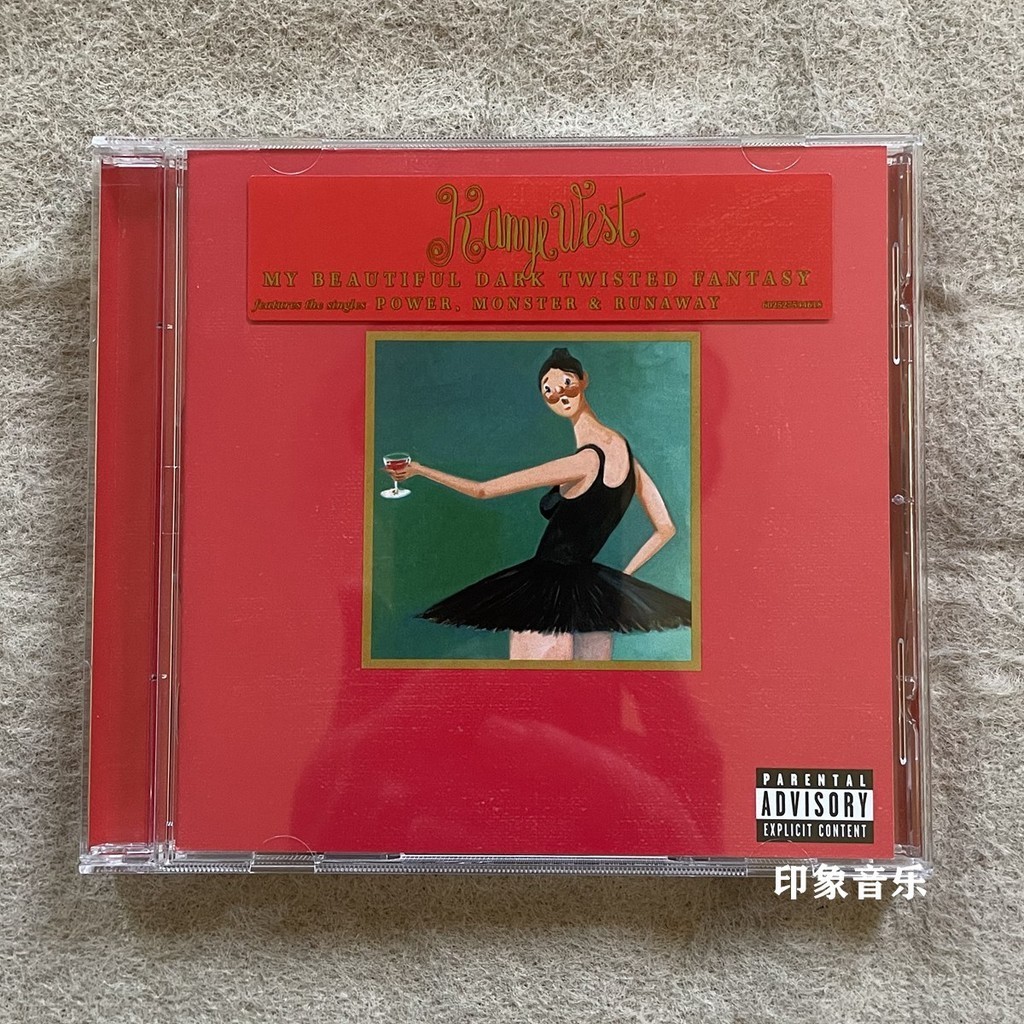 Kanye West My Beautiful Dark Twisted Fantasy CD