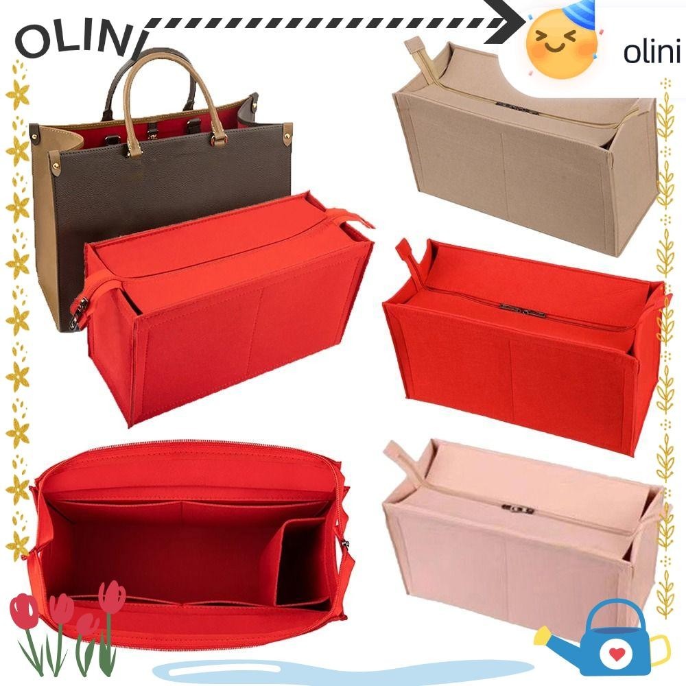 Olini กระเป๋าถือใส่กระเป๋า,กระเป๋ารองรับกระเป๋าซับ,ทนทาน Felt แบบพกพาองค์กรกระเป๋า Organiser สําหรับ LV Onthego