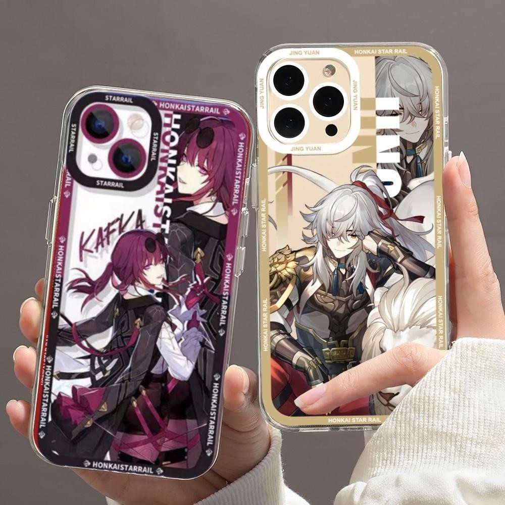 ฝาครอบสําหรับ Redmi หมายเหตุ 13 Pro 5G 12 4G 13 Pro Plus 12S Redmi 12 13C 12C A3 เคสโทรศัพท์ Honkai Star Rail Jing หยวน Kafka ซิลิโคน Anti-Fall Soft รูปแบบกล้องป้องกัน