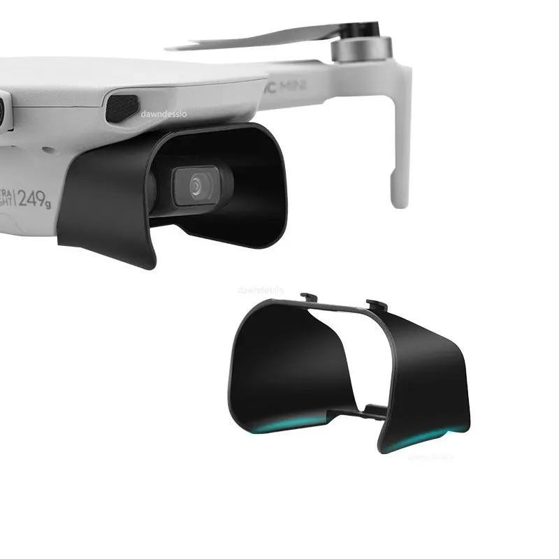 ฝาครอบเลนส์สําหรับ DJI Mini 4K/ Mini 2 Se /Mini 2/ Mini Se/ Mini 1 เลนส์บังแดดฝาครอบป้องกัน Anti-glare กล้อง Gimbal Guard อุปกรณ์เสริม