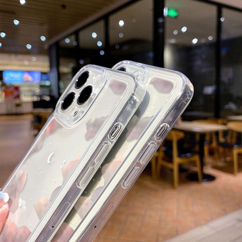 Space Case for Samsung A07 A17 A06 A16 A55 S25 A54 A15 A05 A05S A34 A24 A22 A23 A14 A35 A53 A12 A32 Clear กันกระแทก - รูปที่ 7