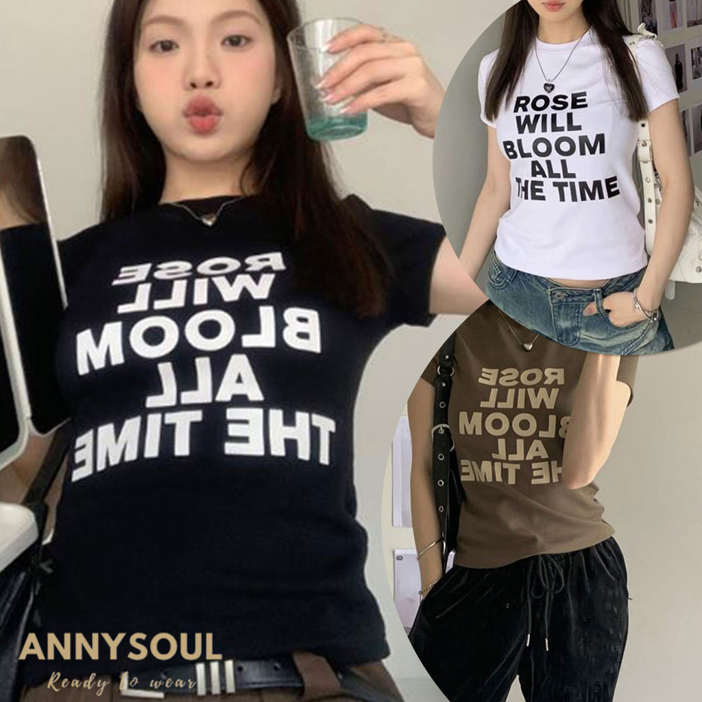 เสื้อยืดรูปเส้นอินเตอร์เน็ตเลเซอร์แฟชั่น แบบมีปักหลายแบบ กลางแจ้ง สไตล์เป๊ะ สำหรับผู้หญิง