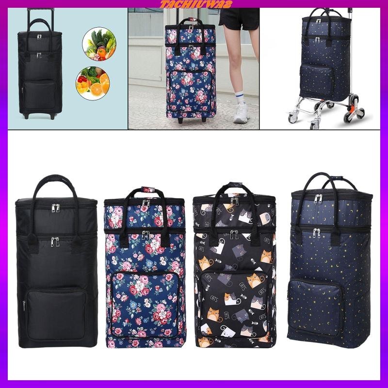 [Tachiuwa2 ] Shopping Backup Trolley Spare Bag Reusable Grocery Bag Utility Cart