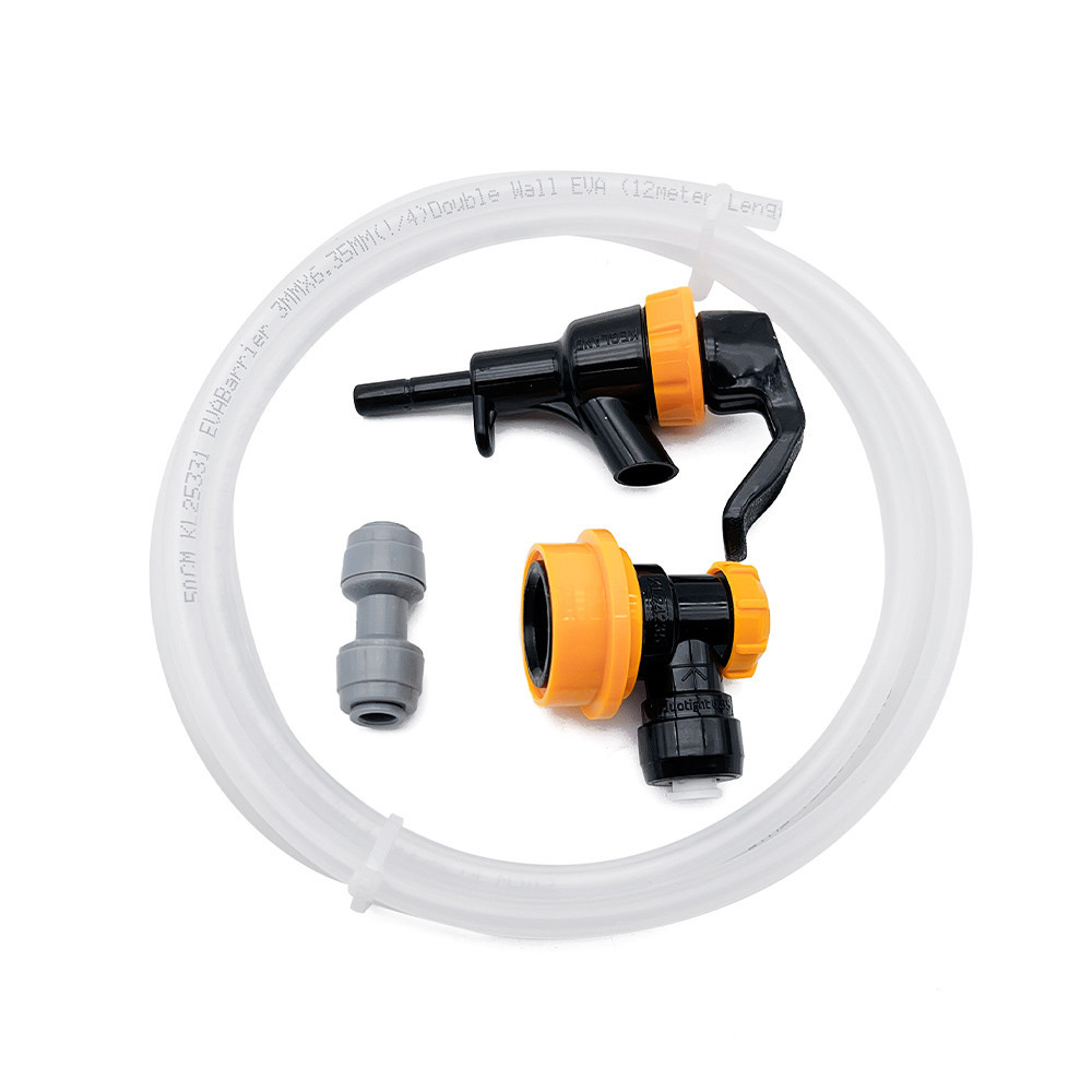 KegLand Duo-Bronco EVA Tube Tap Kit Homebrew Beer Faucet อุปกรณ์ปิกนิกกลางแจ้ง