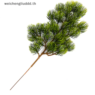Th พลาสติกประดิษฐ ์ Pine Cypress พืชเดสก ์ ท ็ อปสวนสาขาต ้ นไม ้ พลาสติก BGH