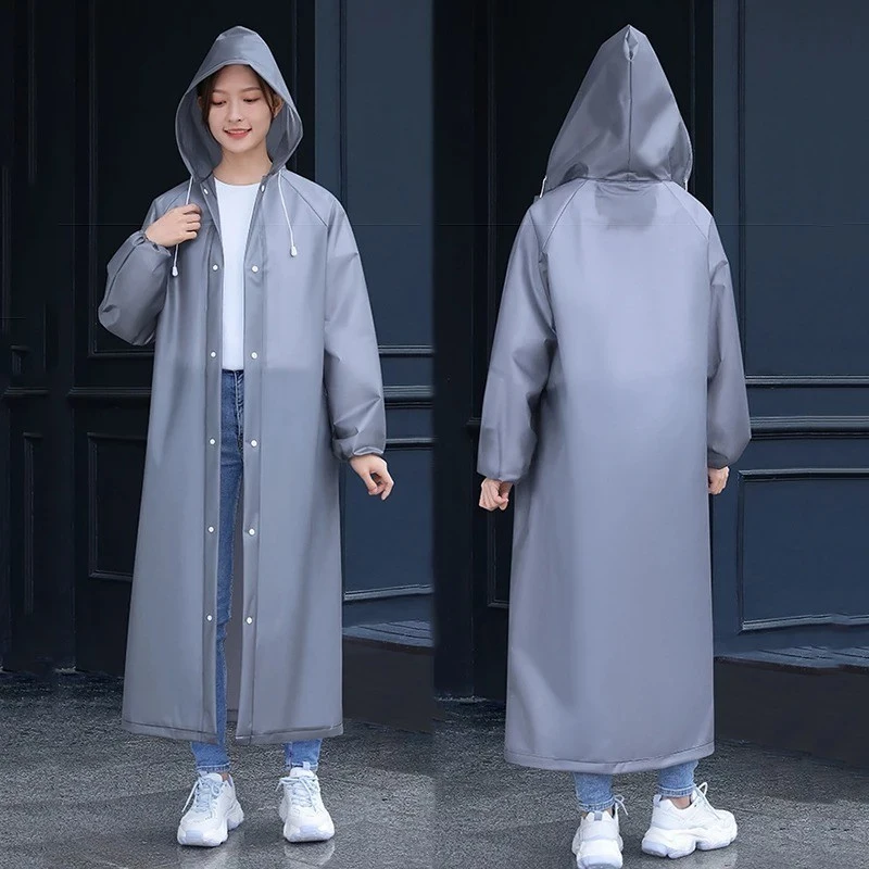 เสื้อกันฝนอีวาผู้ใหญ่ หนา กันน้ำ