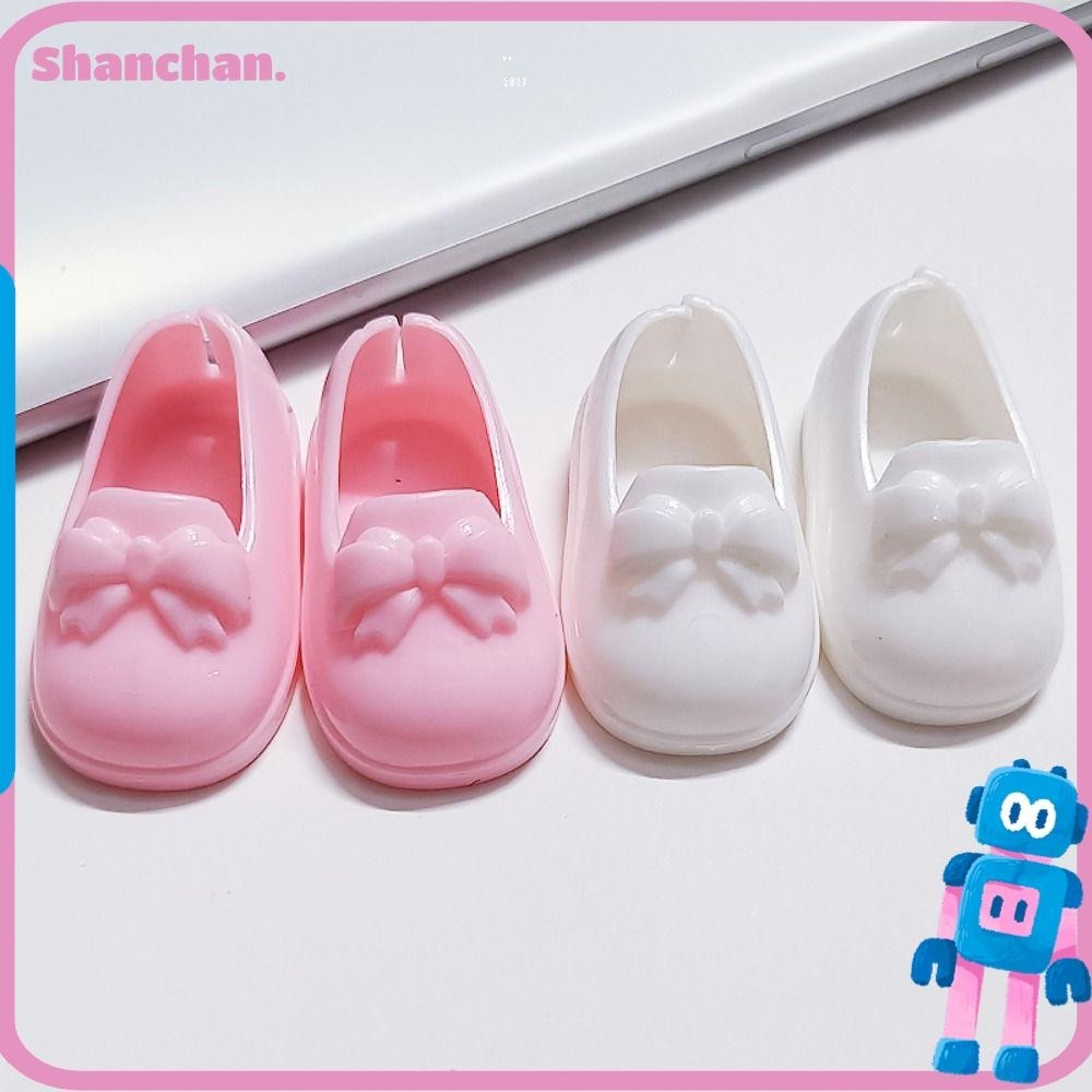 ชานชาน รองเท้าส้นสูงอุปกรณ์ตุ๊กตา 30 ซม. รองเท้าผ้าใบพลาสติกสําหรับตุ๊กตา 1/6