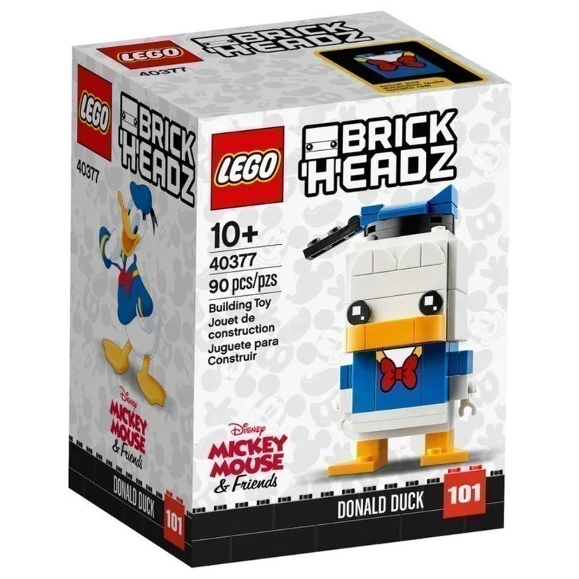 LEGO BrickHeadz 40377 Disney Donald Duck เลโก้ของใหม่ ของแท้ 100%