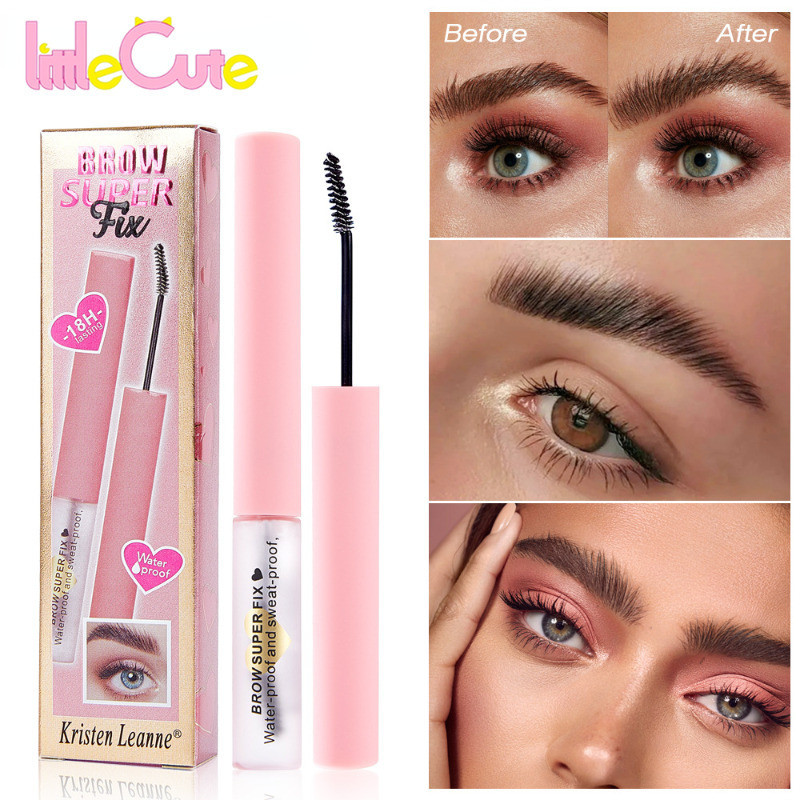 3d Eyebrow Stying Cream - Clear Eyebrow Wax - Wild Eyebrow Makeup - Eyebrow Pomade Setting Gels - Eyebrow Enhancer - น้ํายาเขียนคิ้วกึ่งถาวร - ติดทนนาน แห้งเร็ว