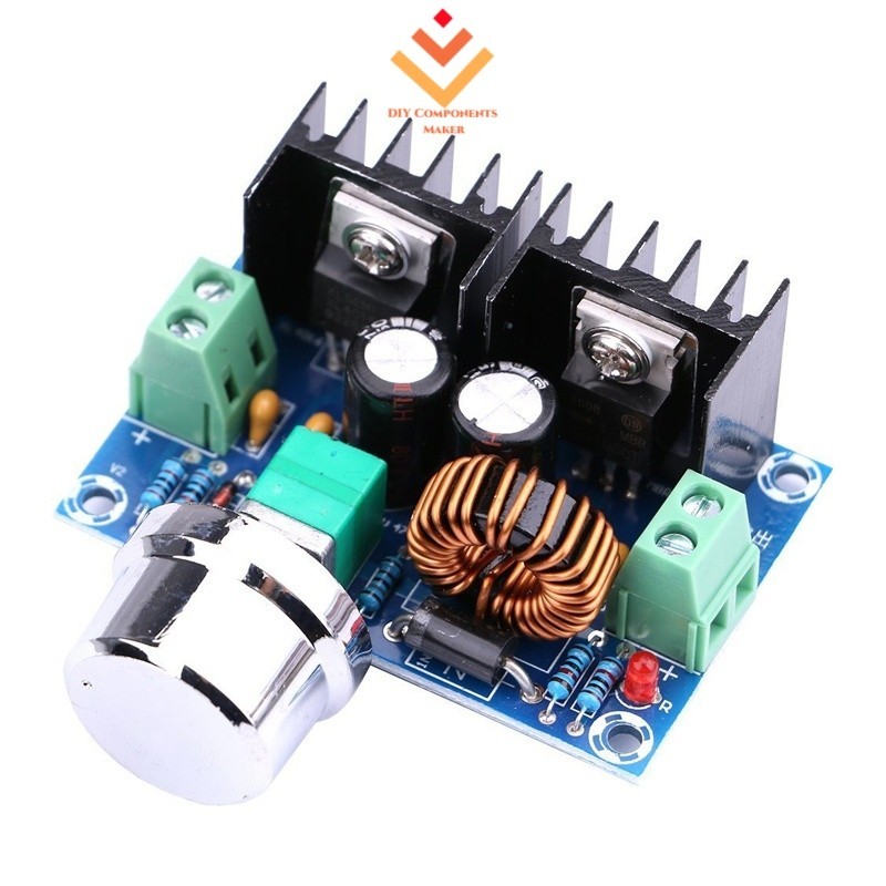 ใหม่ 200W 8A DC-DC 4V-40V 1.25V-36V Converter ขั้นตอนลงโมดูลแรงดันไฟฟ้า XL4016 PWM ปรับ Step-Down Board
