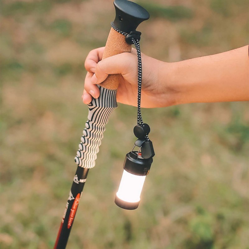 เชือกยางยืดแบบปรับได้ 2/5 ชิ้น - กระเป๋าเป้สะพายหลังปีนเขาที่วางไม้เท้า - เดินป่ากลางแจ้งเดินป่าเสาแก้ไขผูก - รูปที่ 6