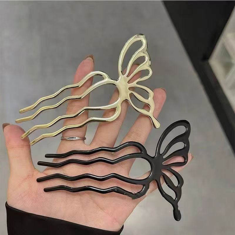 2024 กิ๊บติดผมผีเสื้อ ins Simple Modern Hairpin Hairpin Handy Tool