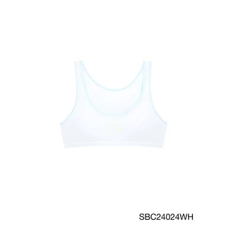 Sabina Kids Step 2 เสื้อชั้นใน ไร้โครง รหัส SBC24024WH - สีขาว