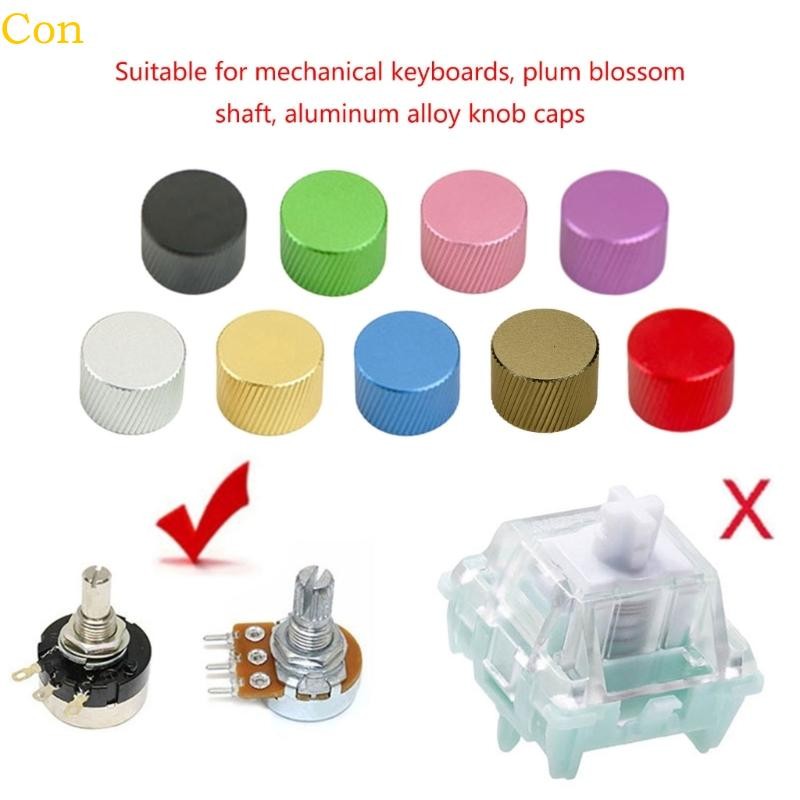 Con Mechanical Keyboard Metal Knob อัพเกรดปุ่มหมุนหมุน ด้ามจับและความทนทานเป็นพิเศษ